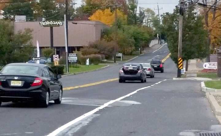 The stretch of North Midland Avenue where pedestrians have been struck.