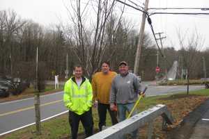 North Salem Improvement Society Plants Cherry Trees