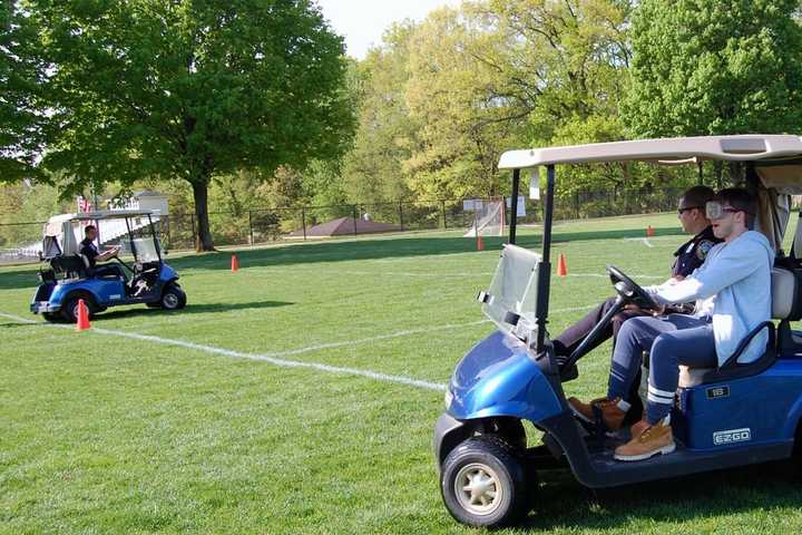 Students Undergo DUI Simulation In Old Tappan