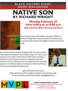 Mount Vernon Library Discusses Book As Part Of Black History Month