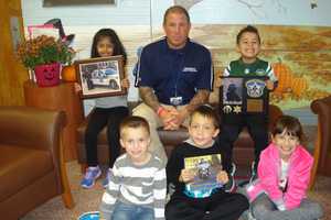 Security Officer Meets Students At Paramus School