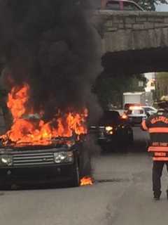 Hillcrest Firefighters Extinguish Blaze That Engulfed Land Rover