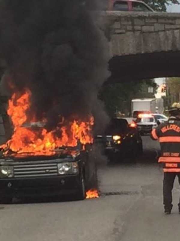 Hillcrest Firefighters Extinguish Blaze That Engulfed Land Rover