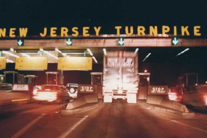 Tractor-Trailer Flips On NJ Turnpike In East Brunswick, Driver Injured