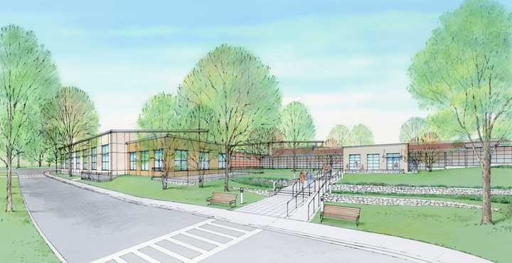 An artist&#x27;s rendering of the new campus, which will quadruple the organization&#x27;s current space.