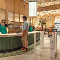 Starbucks Opens Store With Amazon Go