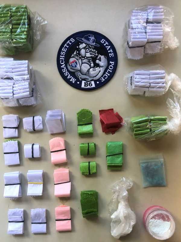 Man, Woman Nabbed With 1,000-Plus Packets Of Heroin In Western Mass Traffic Stop, Police Say