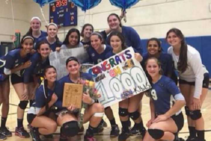 Ardsley Volleyball Player Nicolina Chenard Honors Late Grandfather