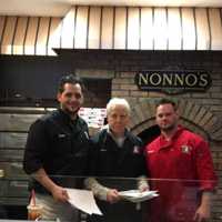 <p>Paul &quot;Nonno&quot; Petrizzo, center, recently opened Nonno&#x27;s Cucina Brickoven Pizza &amp; Pasta in Glen Rock with family members including his son, Joseph, left, and nephew, Dan Petrizzo, right.</p>