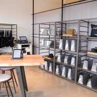<p>A look inside and the limited merchandise.</p>