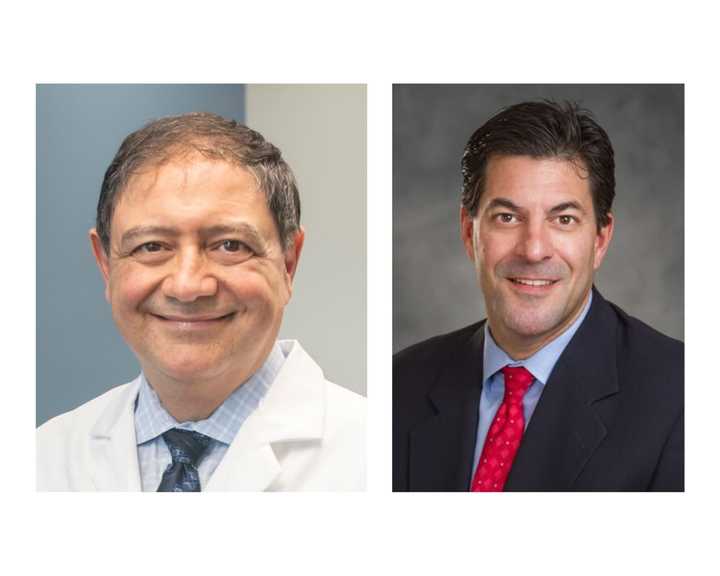 Dr. Victor Khabie, FAAOS, FACS, Co-Director, Orthopedic &amp; Spine Institute, Northern Westchester Hospital and Dr. Evan Karas, FAAOS, Co-Director, Orthopedic &amp; Spine Institute, Northern Westchester Hospital