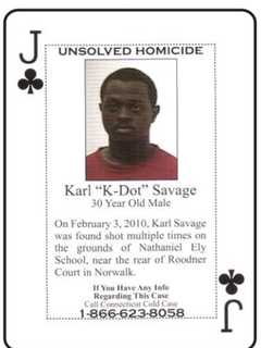 Unsolved Norwalk Murders Featured On New Cold Case Playing Cards