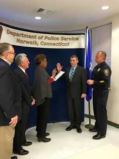 Two Norwalk Police Officers Promoted In Ceremony, Two Others Honored