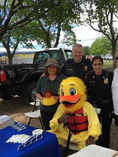 Norwalk Police Take Part In Water Safety Day At Calf Pasture Beach