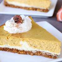 <p>Say yes to pumpkin cheesecake this holiday season.</p>