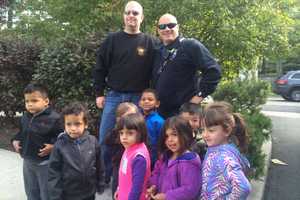 Ossining Firefighters Visit Ossining Children's Center 