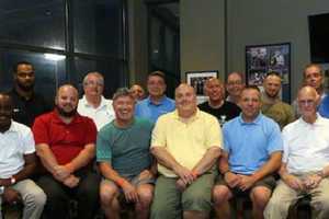 Orangetown Auxiliary Police Have A Ball At Rockland Boulders Game