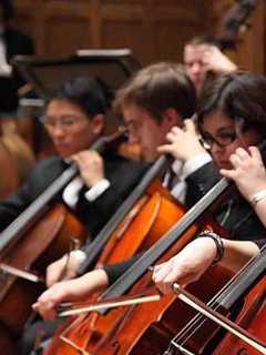 Students Participating In Rivertowns Music Festival