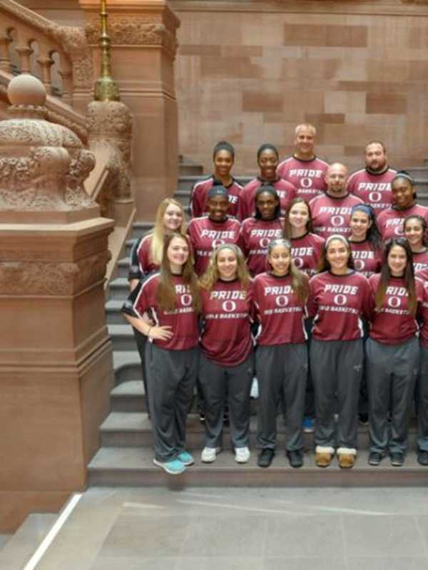 State Senate Recognizes Ossining Women's Basketball Team