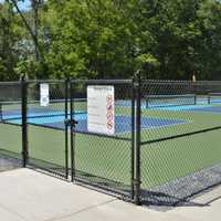 <p>The new courts.</p>