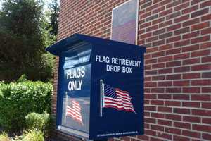 Fair Lawn Installs Flag Retirement Drop Box