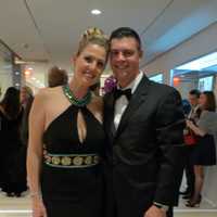 <p>Franklin Lakes couple, Urologist Michael Esposito, M.D., and his wife, Jennifer, were dressed to the shoes at the annual HackensackUMC Foundation gala. </p>