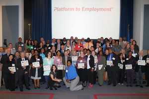 Bridgeport's Workplace Honors Graduates Of Platform To Employment Program