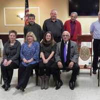 <p>The 2016 Board of Directors with Mayor Robert Giangeruso</p>