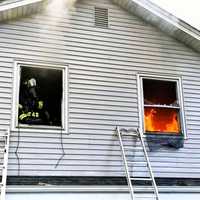 <p>The blaze damaged the second floor of the two-story, wood-frame home on Bullard Avenue after it broke out at around 8:15 a.m. Friday, July 14.</p>