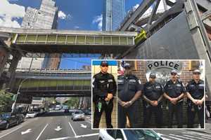 HEROES: Port Authority Officers Snatch Suicidal Man From Bus Terminal Ledge Above 9th Avenue