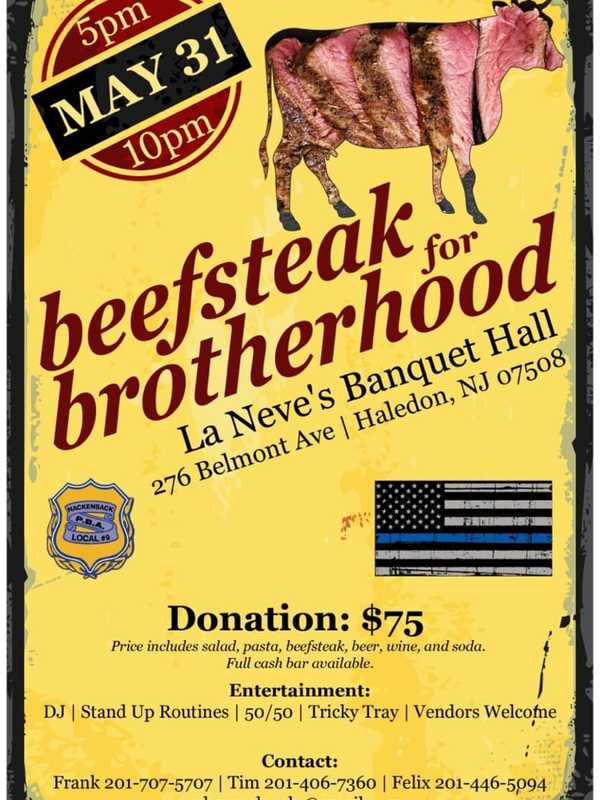 Cigar/Cognac Station, Comedians, More At Hackensack PBA Beefsteak
