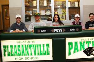 Five Pleasantville High School Athletes Sign Letters Of Intent 