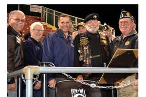 POW/MIA Chair Of Honor Is Dedicated At Dutchess Stadium