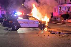 Paterson Police Pursuit Ends In Fiery Crash