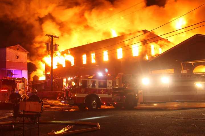 UPDATE: Massive Passaic Warehouse Blaze Stopped From Reaching 50 Tons Of Chlorine