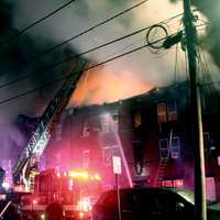 <p>No injuries were reported, but 65 people were displaced as a result of the overnight fire on Hamilton Avenue in Passaic.</p>