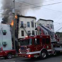 <p>Definitely one (middle) and possibly two (left) buildings will have to be razed, officials said.</p>