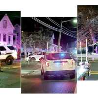 <p>Three suspects were in custody after a police pursuit from Secaucus ended in a crash in Little Ferry before dawn Wednesday, May 3.</p>