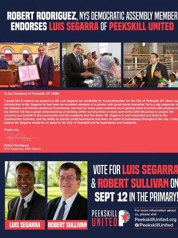 Peekskill Parties Battle Over Assemblyman's Support