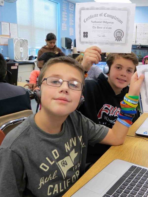 Croton-Harmon Students Participate In 'Hour Of Code' Computing Program