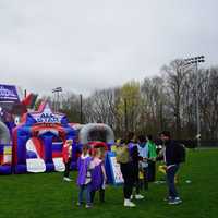 <p>Students compete at the inaugural &quot;Give &amp; Game&quot; event hosted at Babson College in Wellesley on Sunday, April 16</p>