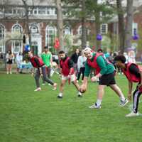 <p>Students compete at the inaugural &quot;Give &amp; Game&quot; event hosted at Babson College in Wellesley on Sunday, April 16</p>