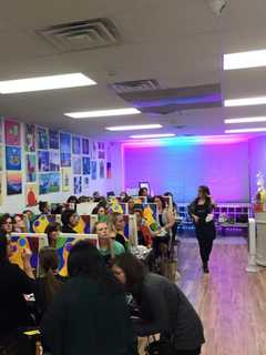 Saddle Brook 'Paint N' Sip' Fundraiser Aids Veterans Organizations