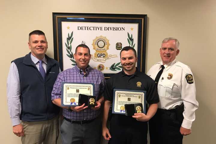 Pair Of Greenwich Police Officers Promoted