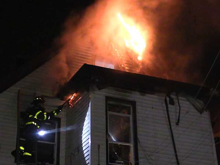 No injuries were reported, but over a dozen residents were displaced