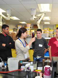 Valhalla Students Learn About STEM Careers, Science At PepsiCo Campus