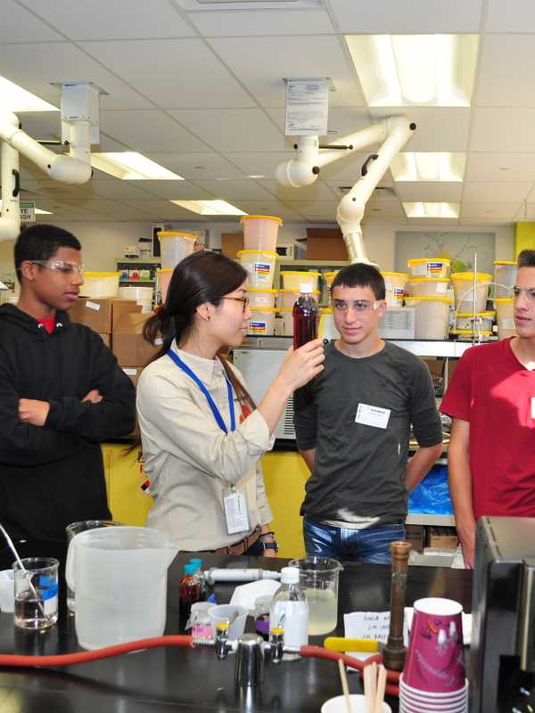 Valhalla Students Learn About STEM Careers, Science At PepsiCo Campus