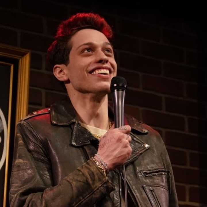 Pete Davidson performing in 2019.