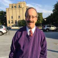 <p>Rep. Eliot Engel wears purple for Alzheimer’s Awareness.</p>