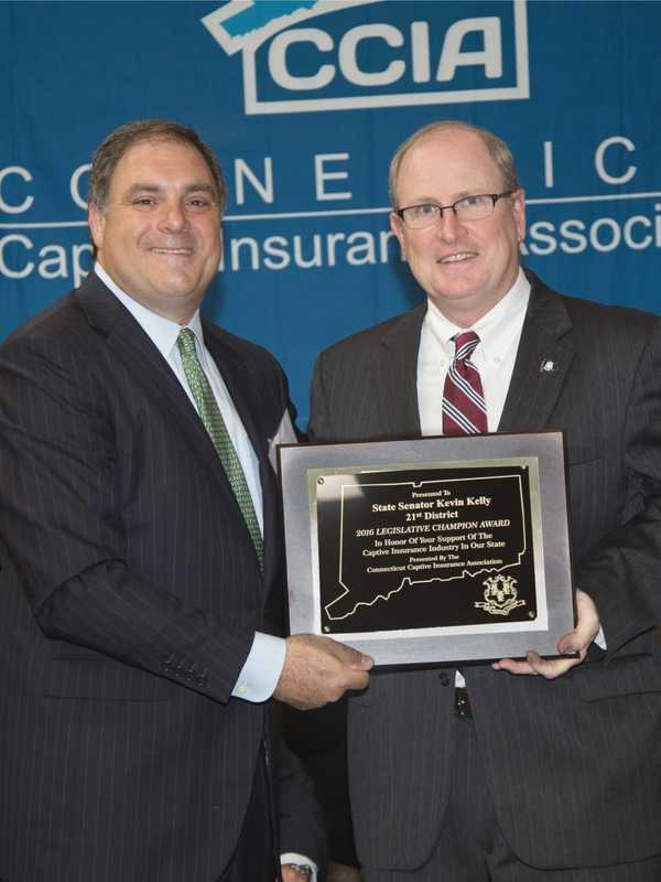 Stratford Sen. Kelly Named Legislative Champion For Insurance Policy